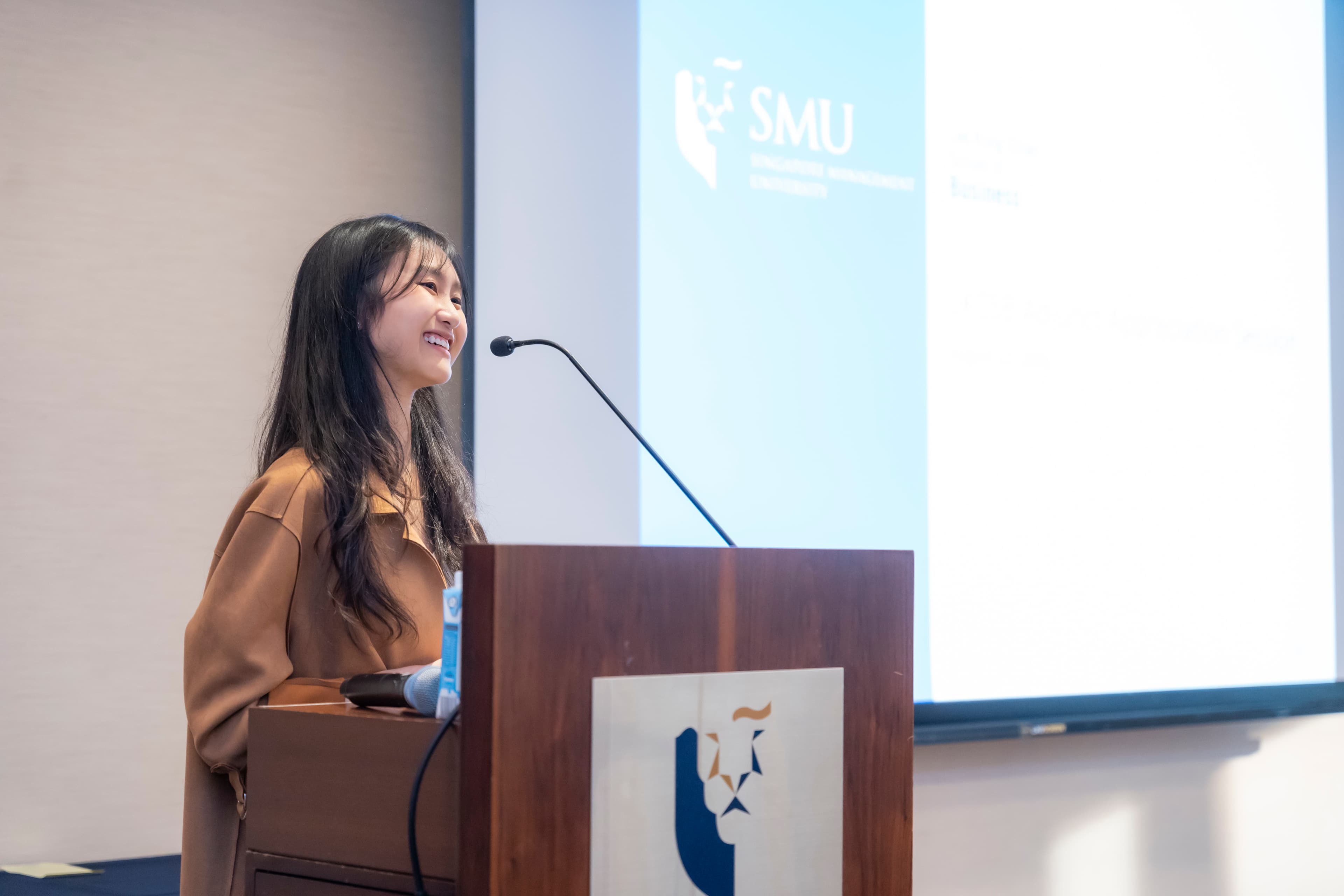 Sarah Soh on stage
